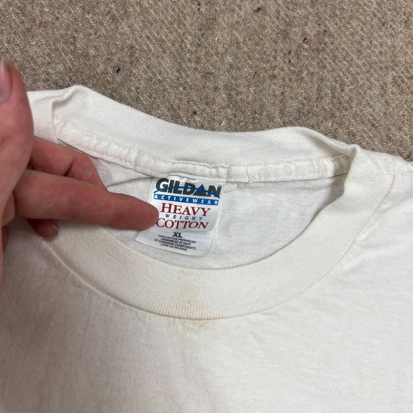 Vintaeg John Elway Shirt Mens XL White 1990s Denver Broncos NFL Football - Picture 5 of 9